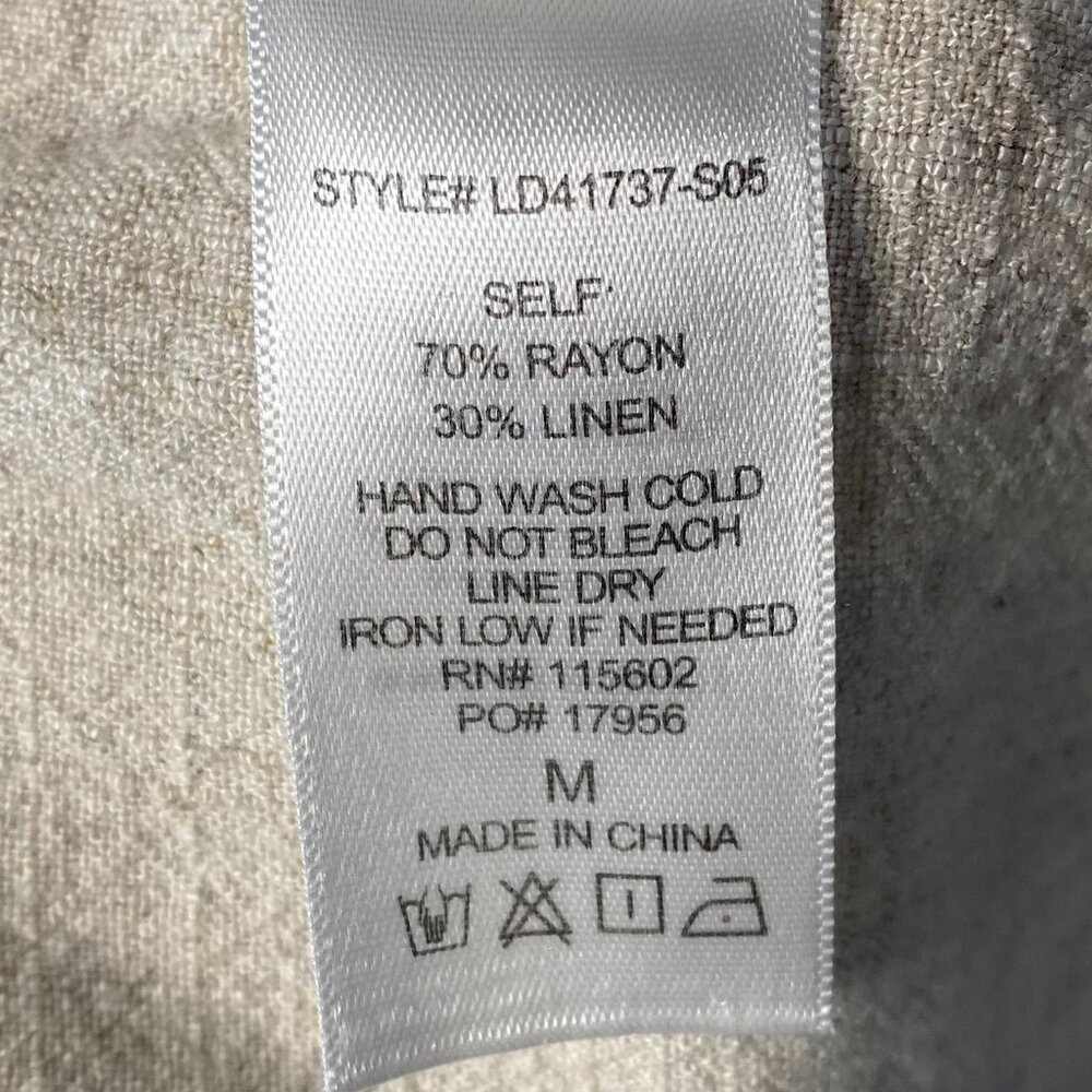 Lush Linen Blend Dress - Picture 5 of 6